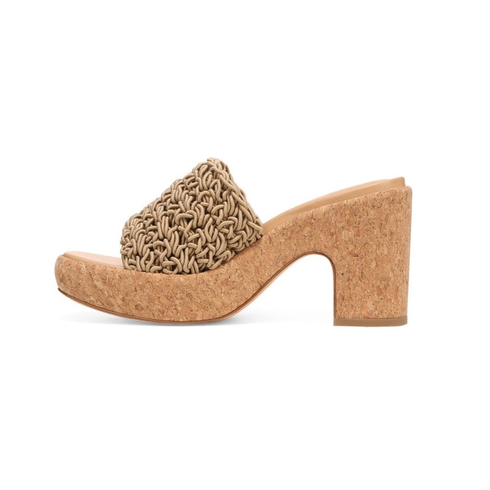 Vince Nicki Crochet Platform Sandal - Picture 3 of 15